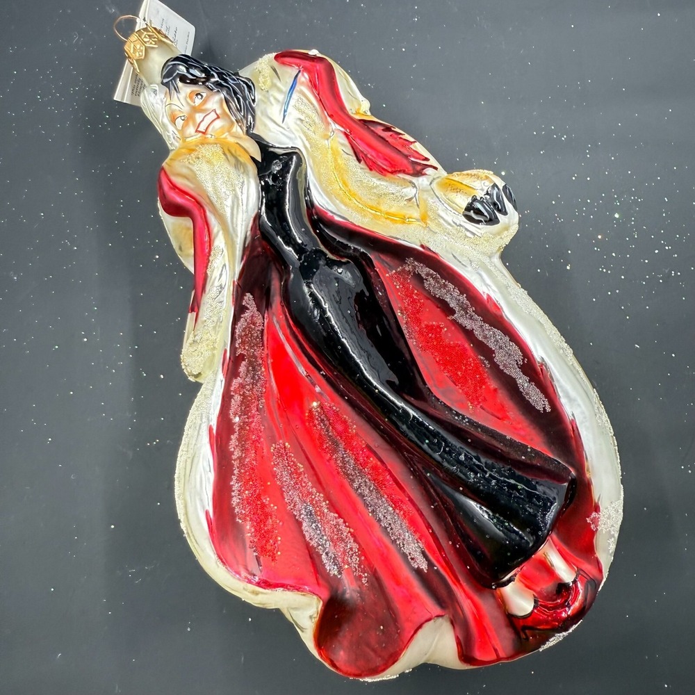 1996 Christopher Radko Disney Cruella‎ de Vil  7.5"  Ornament 2,474 of 10,000